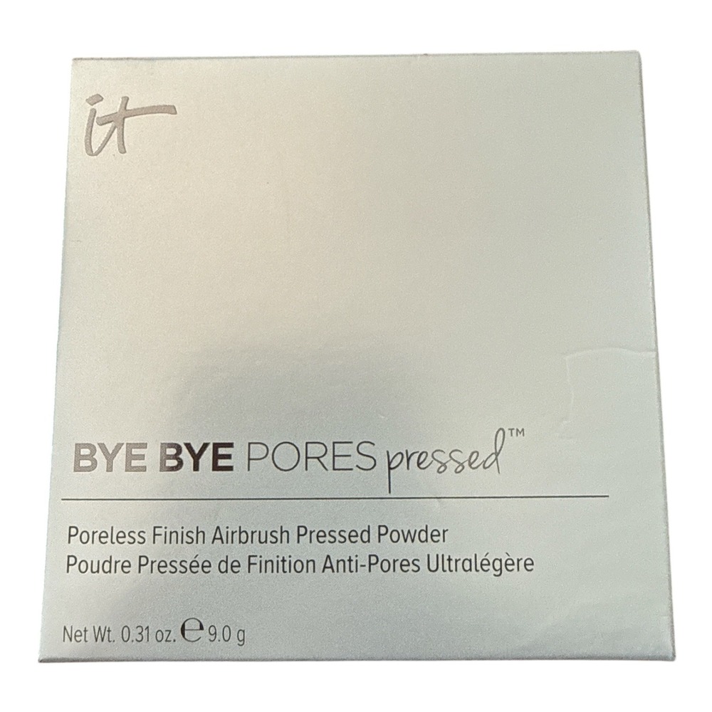 IT Cosmetics Bye Bye Pores Pressed Powder Translucent Finish Airbrush 0.31oz NIB